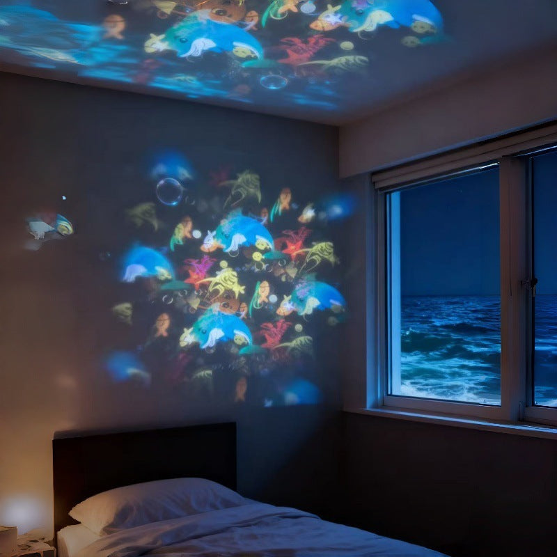 LED Holiday Projector Light with 16 Patterns