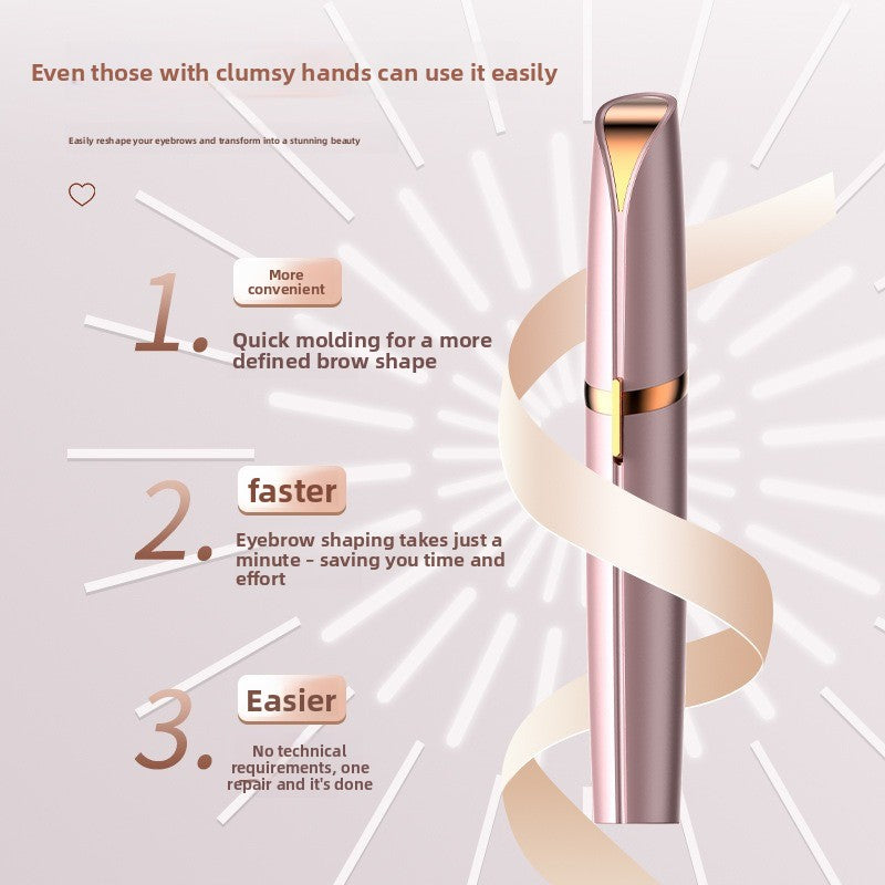 Electric eyebrow trimmer
