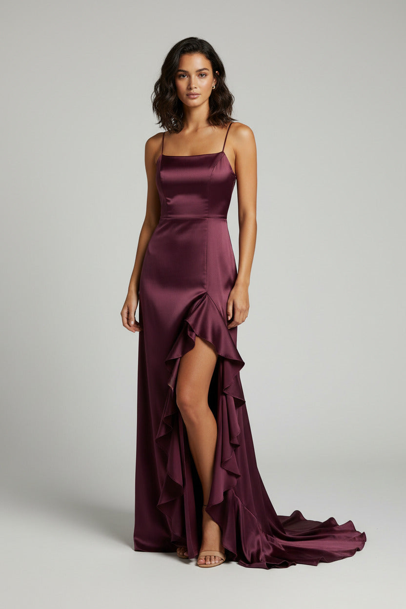 Verona Camisole Ruffle Dress