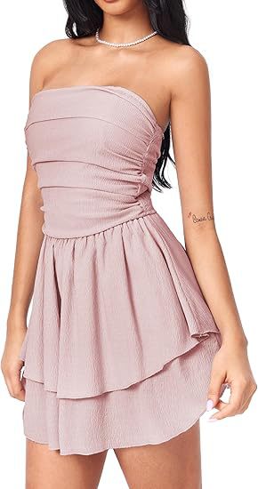 Vespera Double Layer Tube Skirt