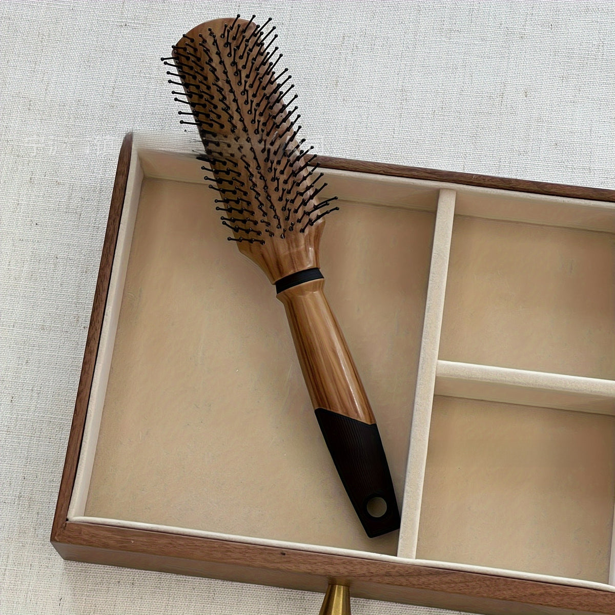 Wood Grain Air Cushion Hair Styling Brush