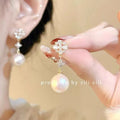 Pearl Ear Clips, Elegant Everyday Statement