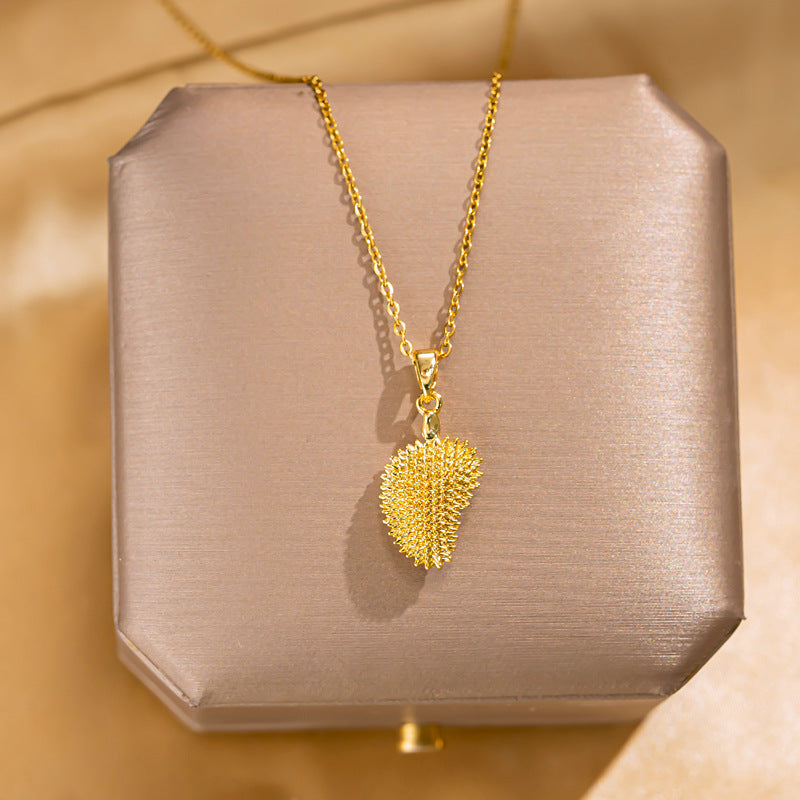 Butterfly Pendant Titanium Steel Necklace
