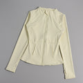 Women's Slim Fit Yoga Jacket with Zipper