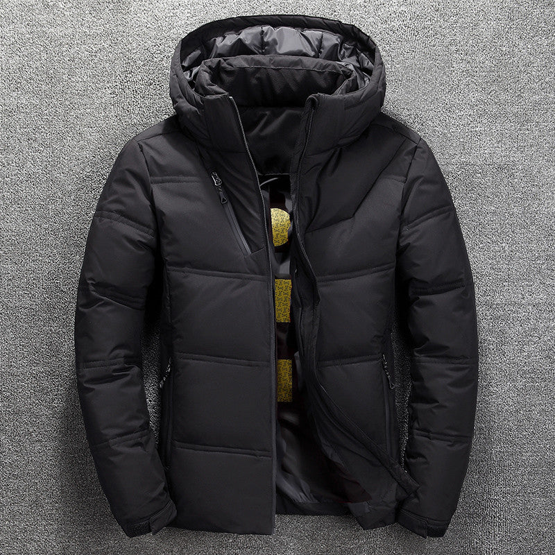 Mens Winter Hooded Jacket