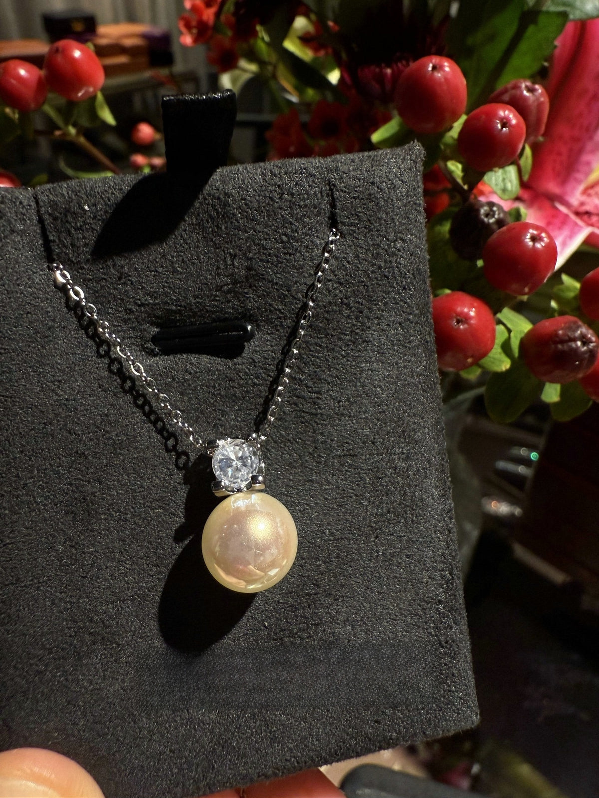 Princess Style Zircon Pearl Jewelry