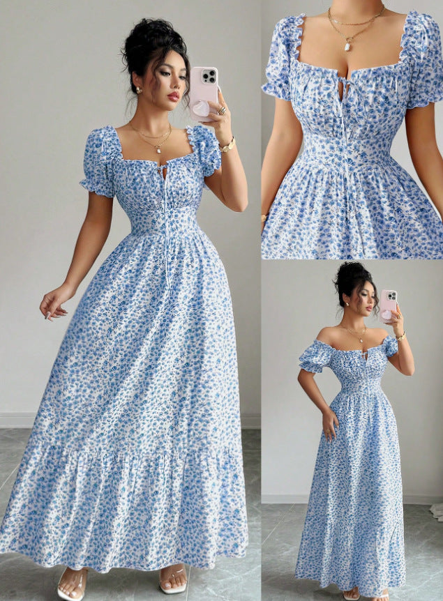 Elysian Bloom Midi Dress