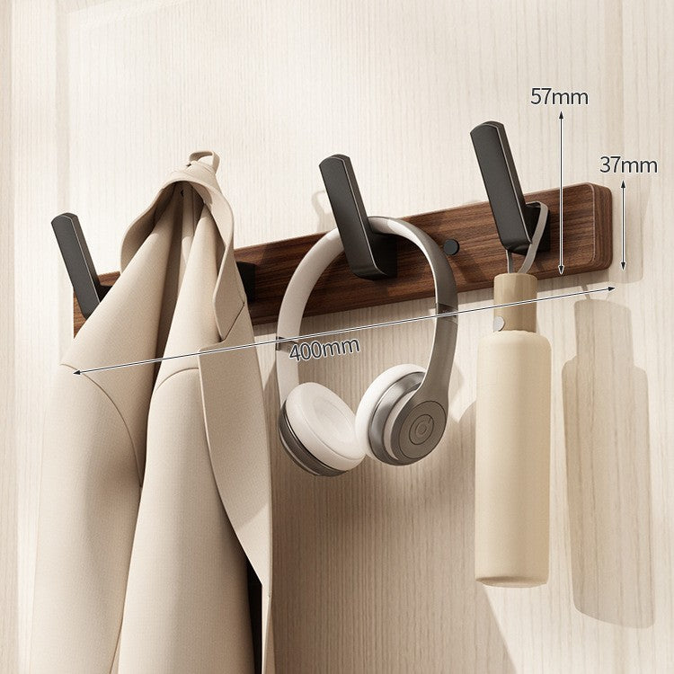 Rotating suction cup walnut hook