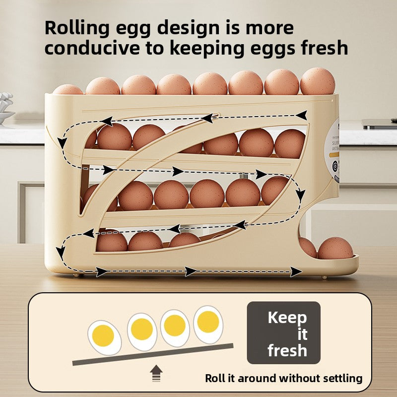 Rolling Egg Storage Box