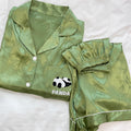 Luxury High-End Panda Ice Silk Pajamas