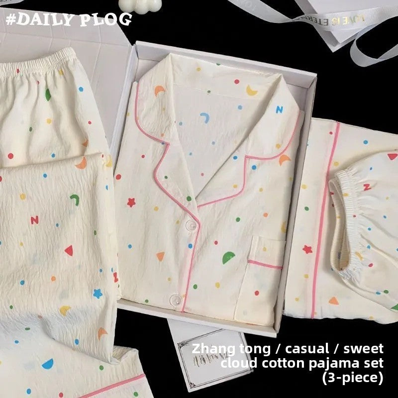 Women Cartoon Pajama Set