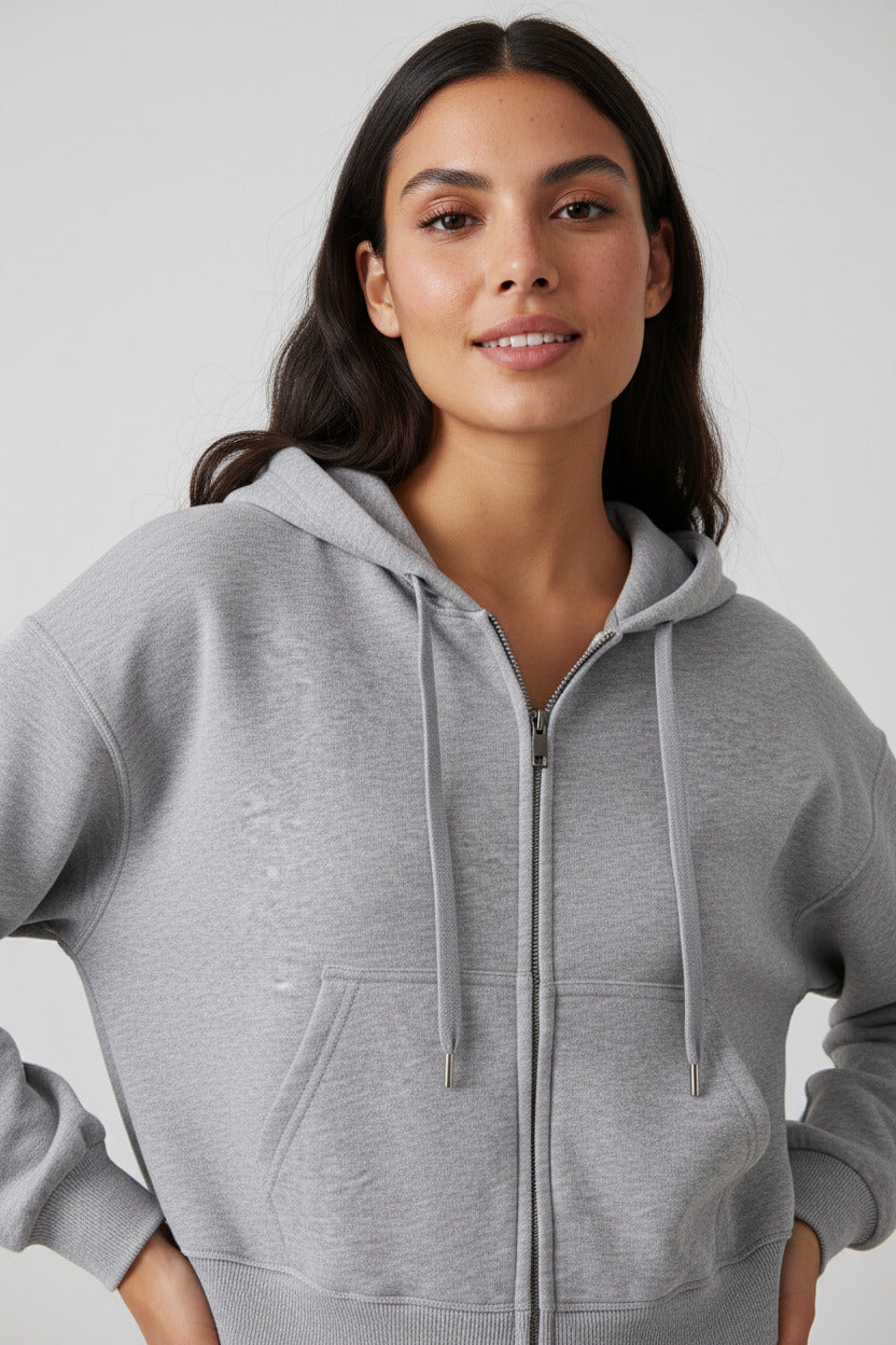 BreezeZip Terry Cardigan