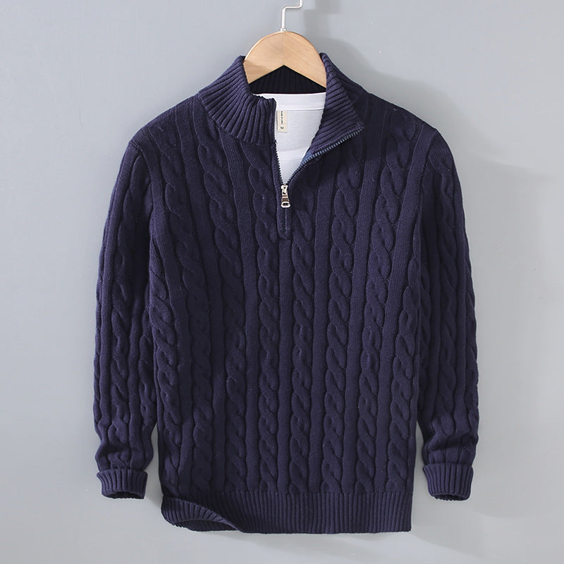 mens knit sweater