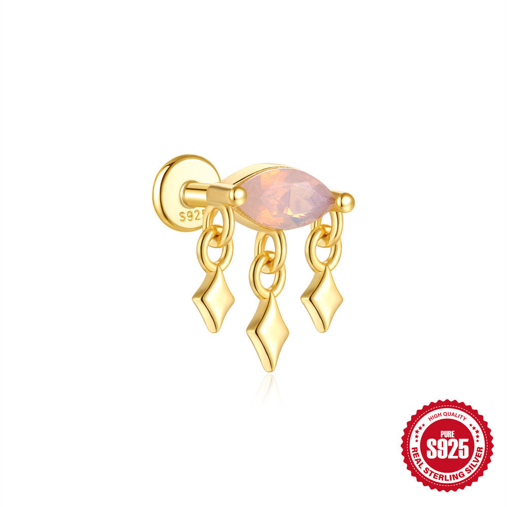 Equinox Opal Tassel Earrings