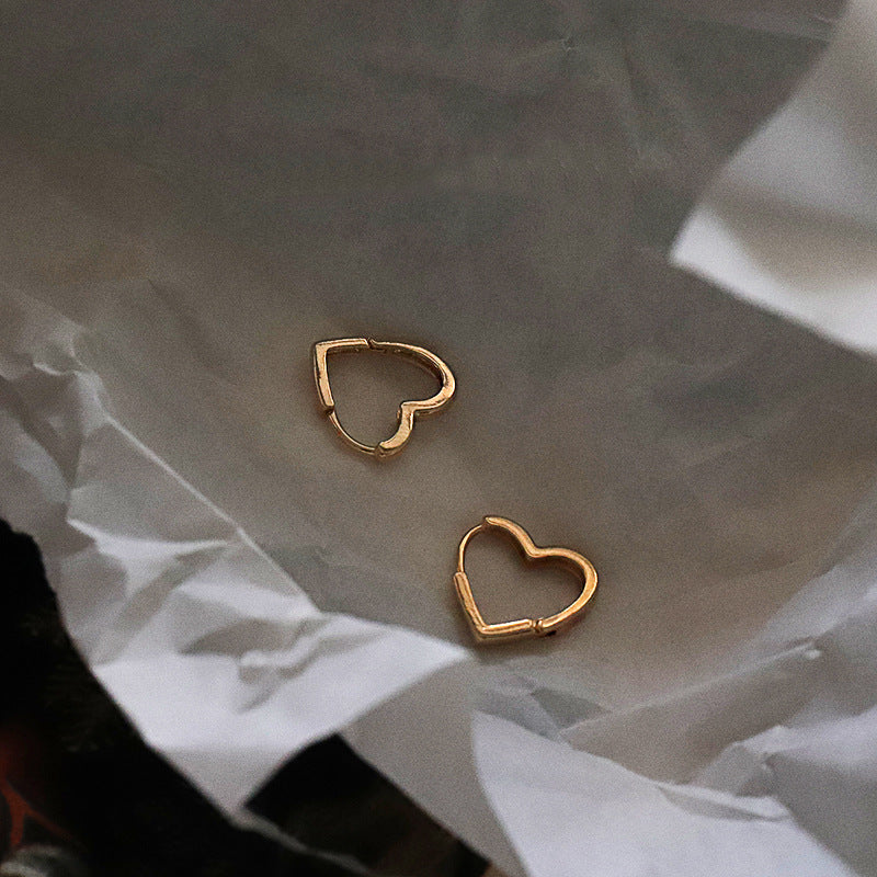Lumineux Gold-Plated Zircon Stud Earrings