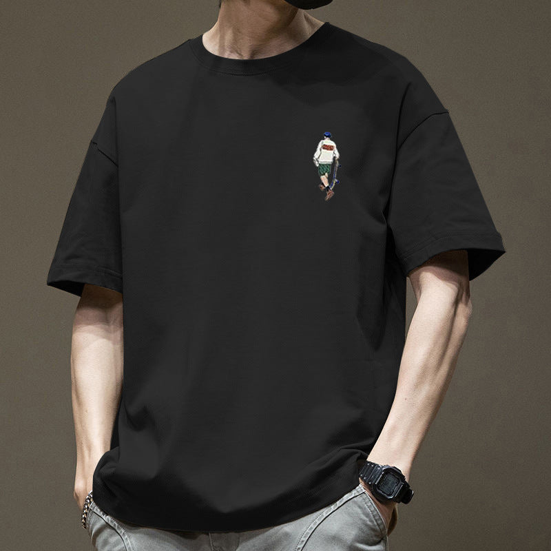 Skater's Cotton T-Shirt - Premium 200g Heavyweight Cotton