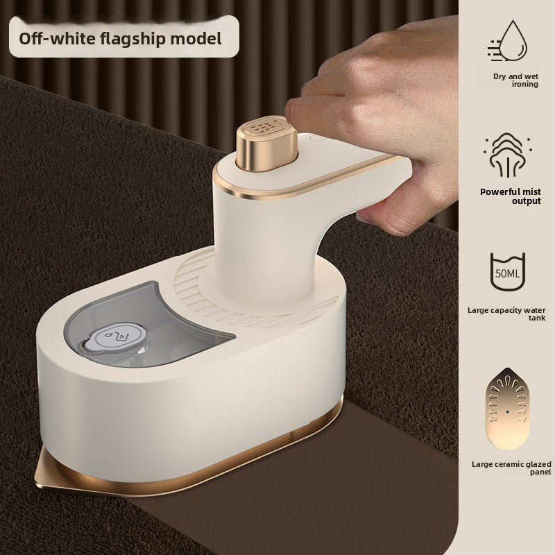 Folding ironing machine
