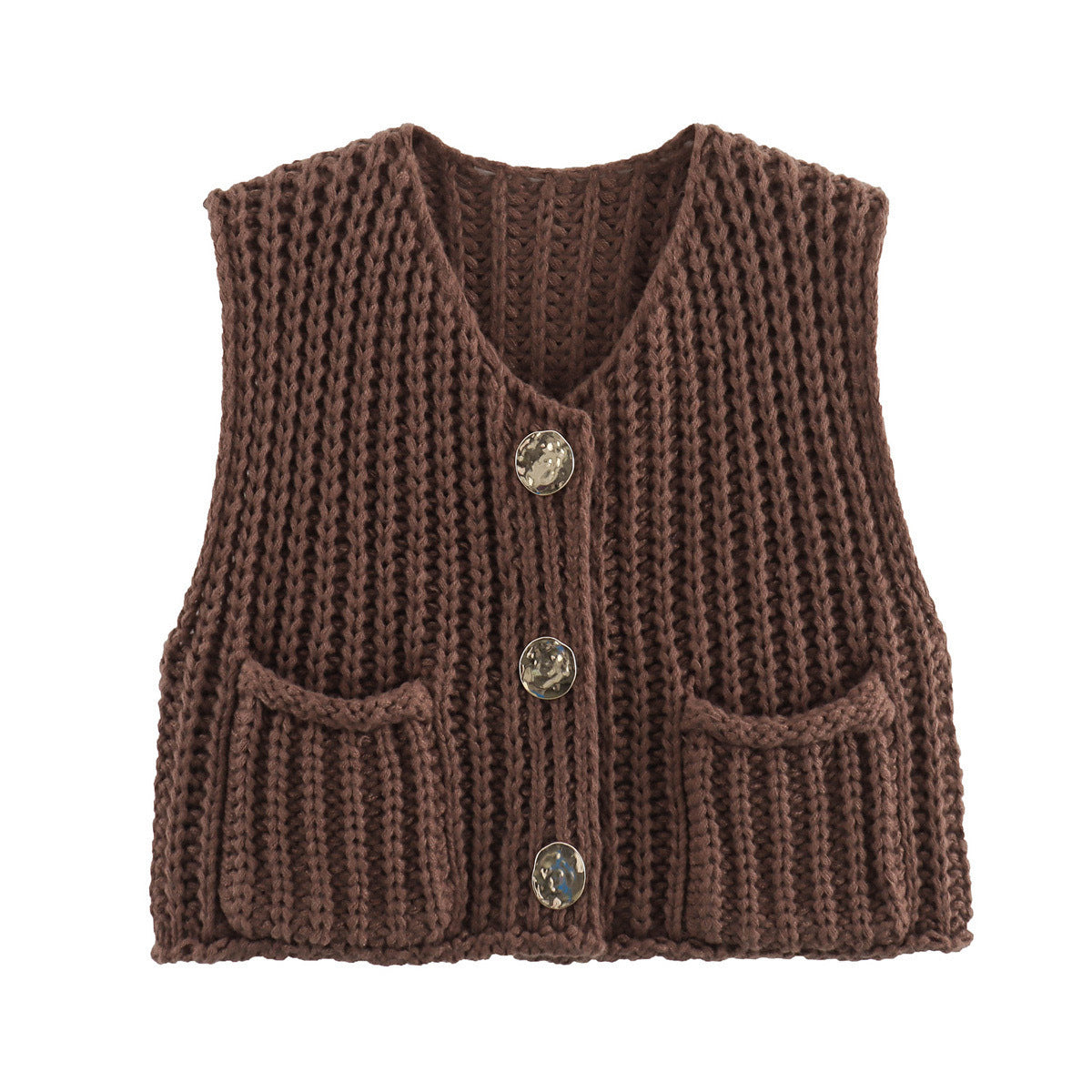 Knitted vest