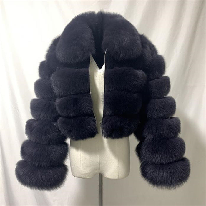 Womens Faux Fur Winter Coat