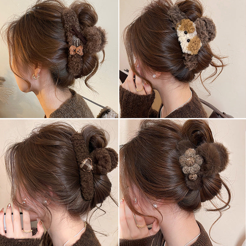 SnugglePaws Plush Hair Clip