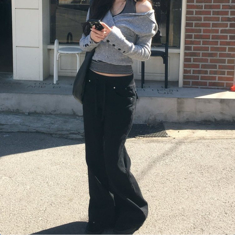 High Waist Flared Pants