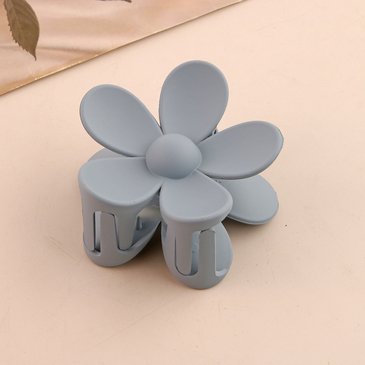 Fashion Flower Hair Clip ABS Grip Claw Clip for Women
