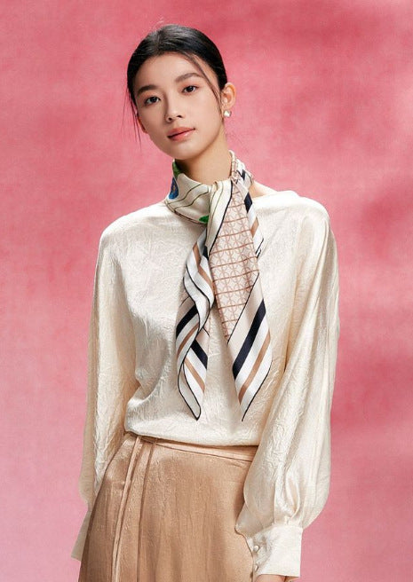 Lustra Flora Silk Scarf