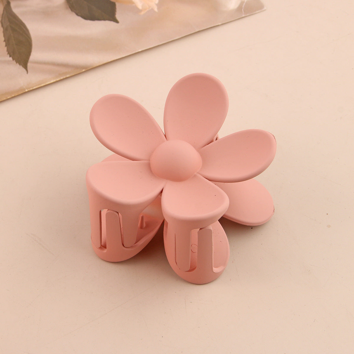 Fashion Flower Hair Clip ABS Grip Claw Clip for Women