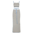 American Style Casual Vacation Style Knitted Striped Dress Suit