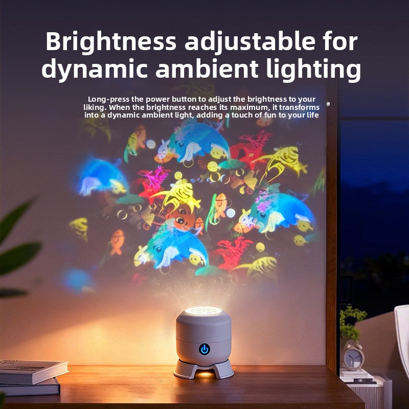 LED Holiday Projector Light with 16 Patterns
