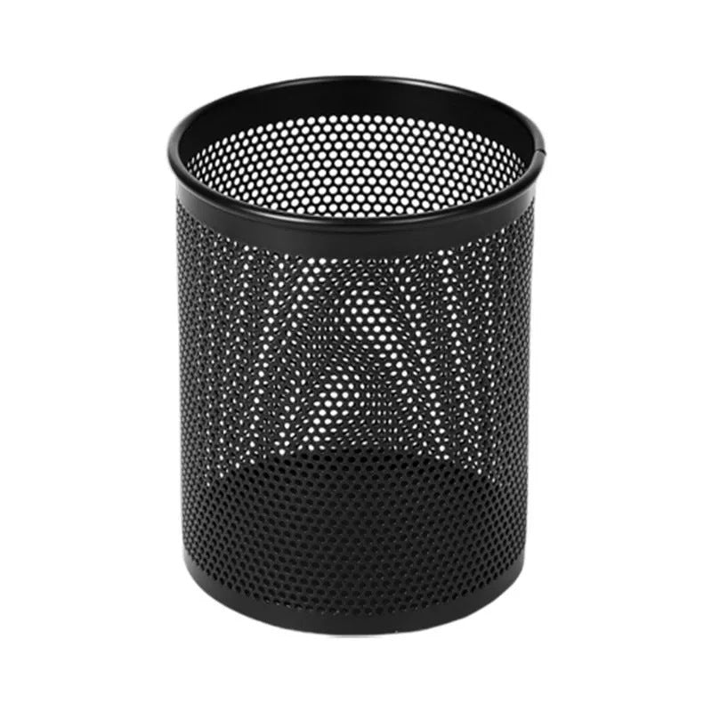 Desktop and Wall Mounted Metal Pen Holder