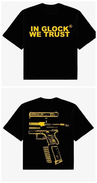 Men's Oversized Cotton T-Shirt with Bold Y2K Graphic Prints