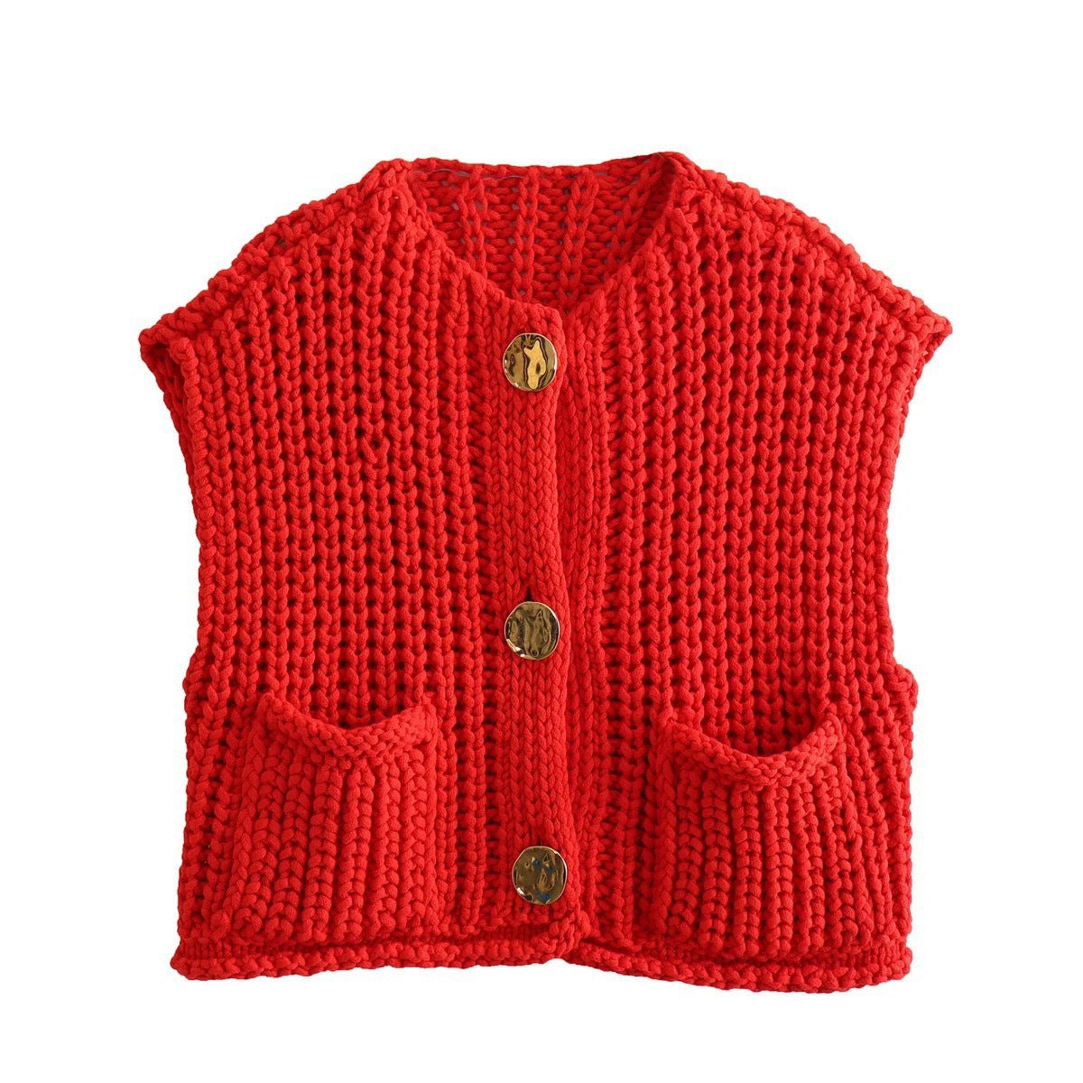 Knitted vest