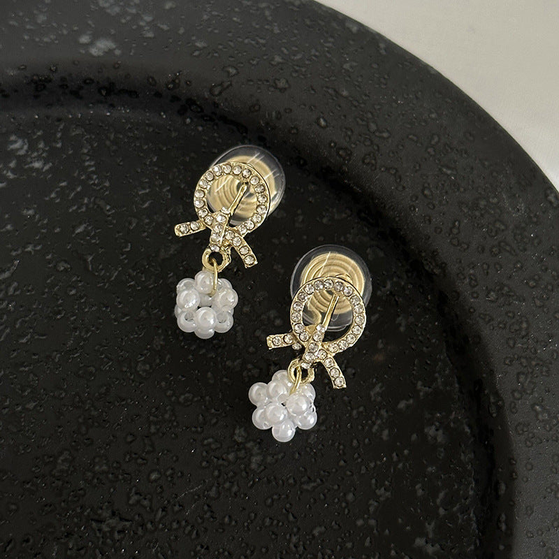 Aurielle Clip-On Pearl Earrings