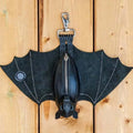 Leather Bat Coin Purse