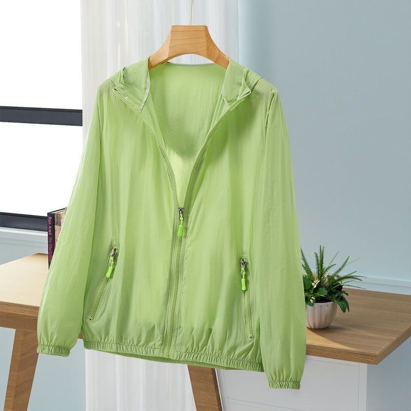 Womens Lightweight Hooded Jacket