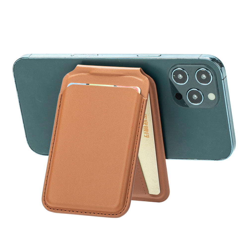 Magnetic Card Holder with Stand for iPhone