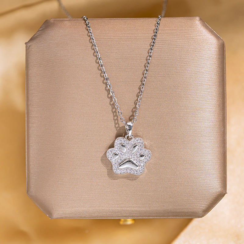 Butterfly Pendant Titanium Steel Necklace