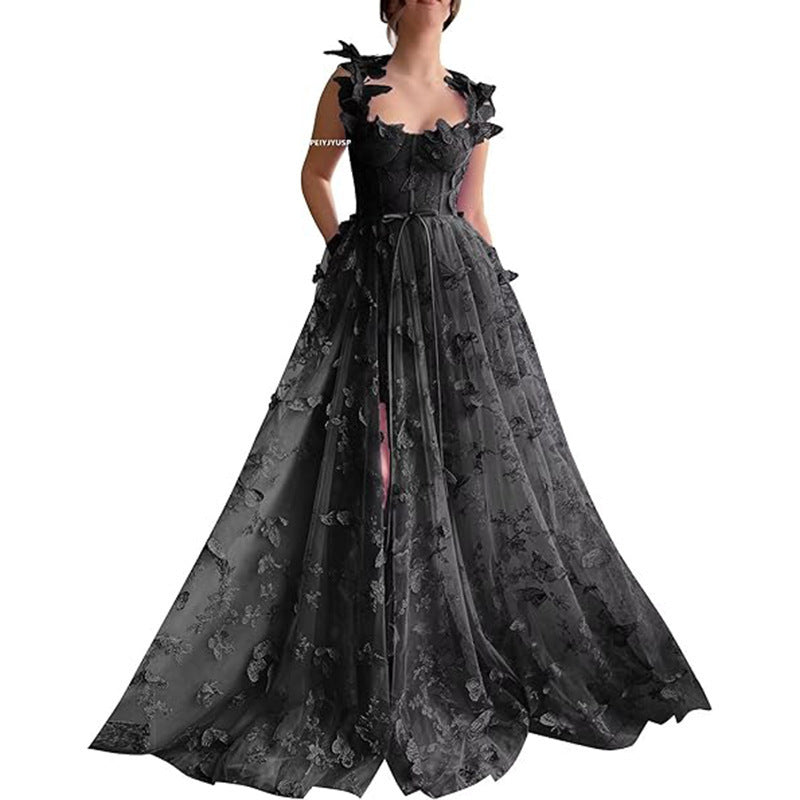 Serenity Lace Long Dress