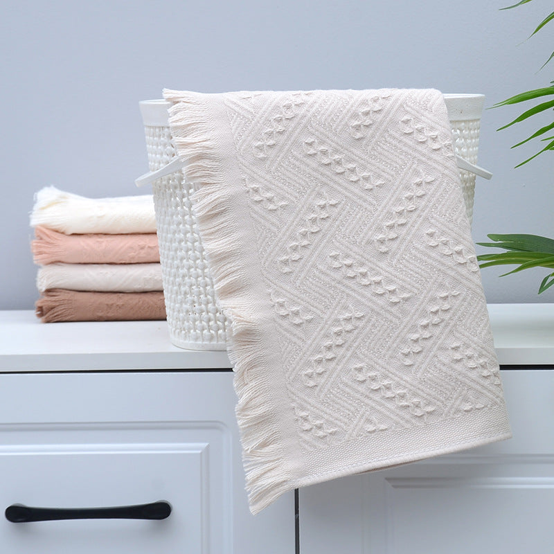 Decorative Cotton Tassel Towel