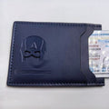 Captain America Premium Leather Card Holder