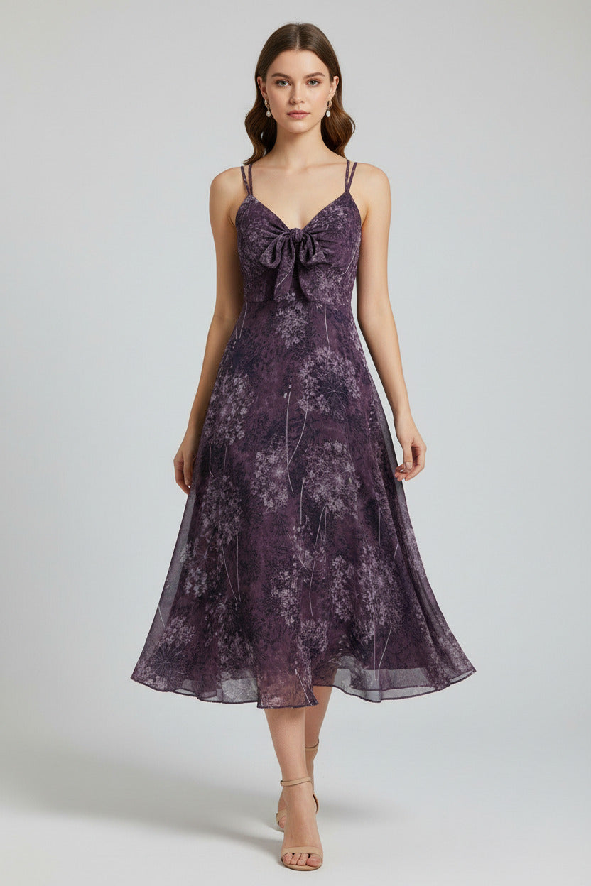 Bloomveil Printed Dress