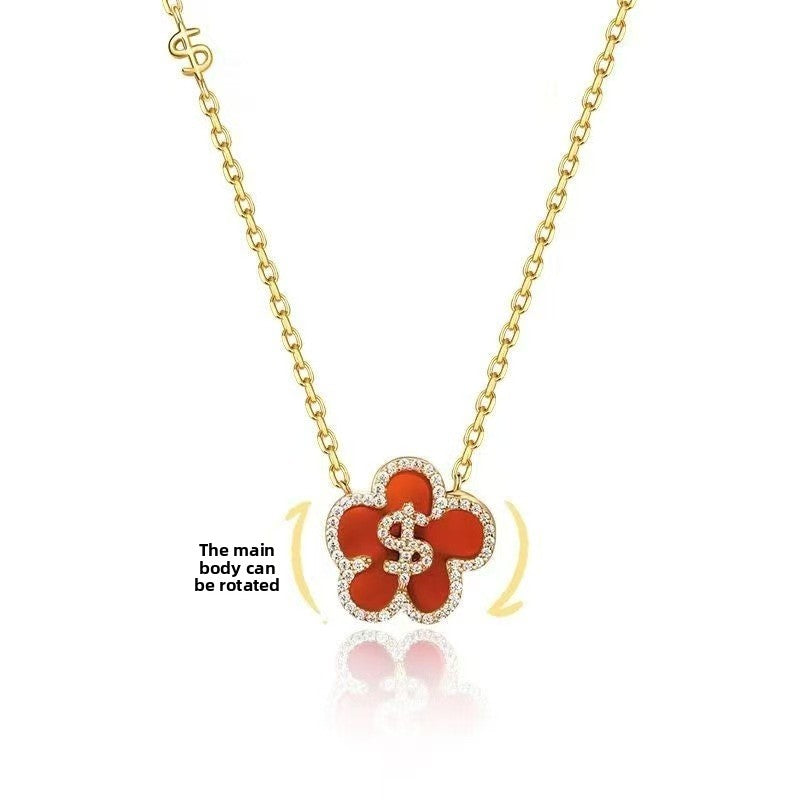 White Copper Butterfly Dream Necklace