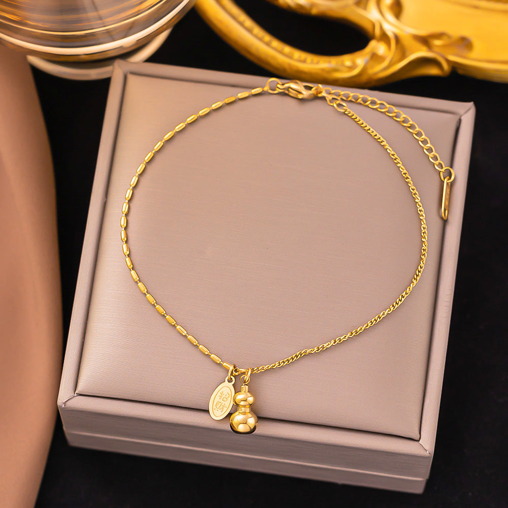 Titanium steel necklace