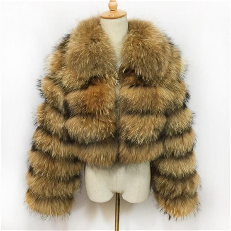 Womens Faux Fur Winter Coat