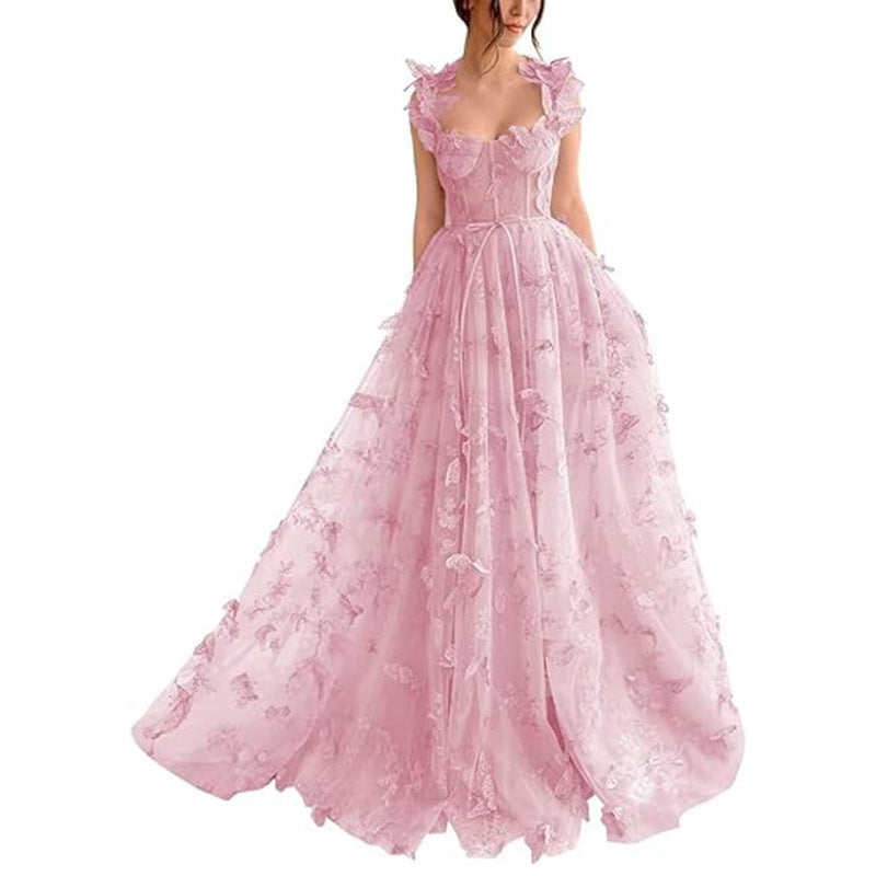 Serenity Lace Long Dress