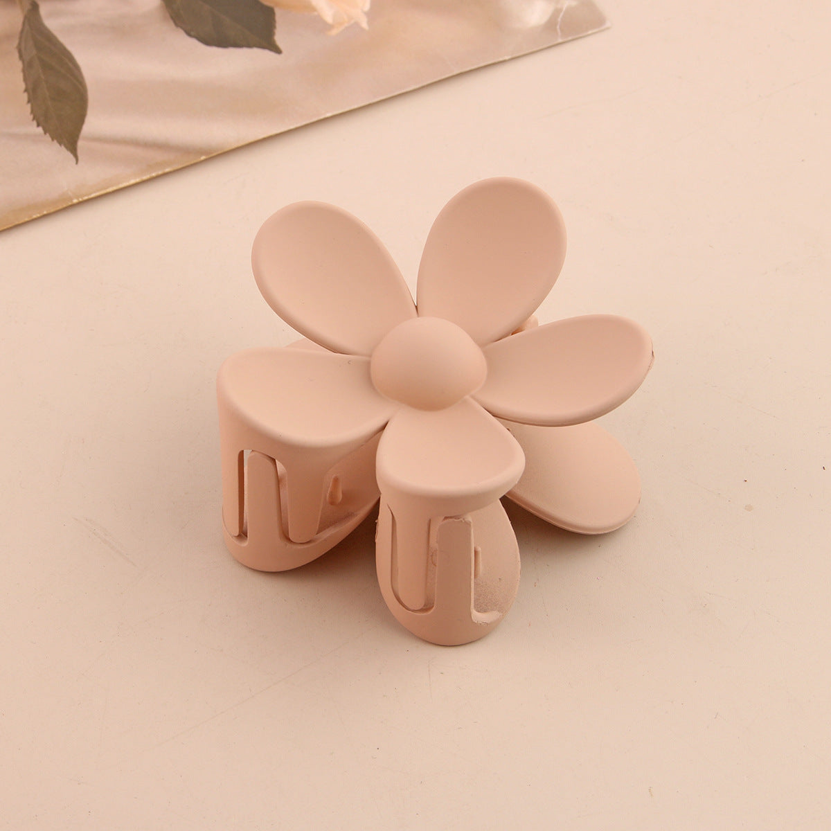 Fashion Flower Hair Clip ABS Grip Claw Clip for Women