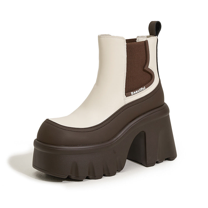 British Style Thick-Soled Martin Boots for Women