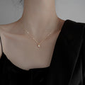 Elegant Water Drop Copper Necklace