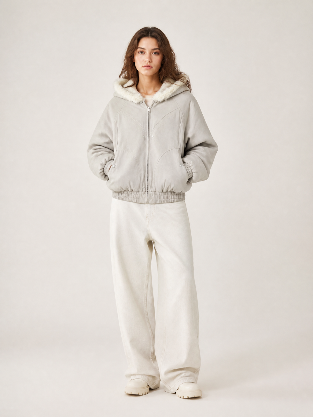 Frostline Cotton Padded Hooded Jacket